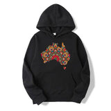 Australian Map Hoodie
