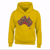 Australian Map Hoodie