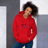"Love is a Verb" Unisex Hoodie