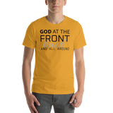 Unisex T-shirt God @ the front..