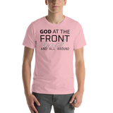 Unisex T-shirt God @ the front..