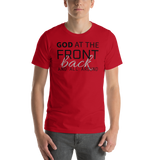 Unisex T-shirt God @ the front..