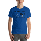 Unisex T-shirt God @ the front..
