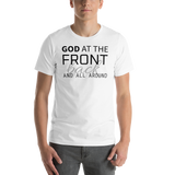 Unisex T-shirt God @ the front..