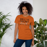 Unisex T-shirt God @ the front..
