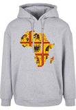 'Stick Man" African Map Hoodie