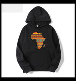 "Yaka" African Map hoodie
