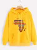 "Yaka" African Map hoodie